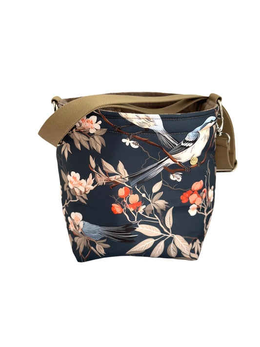 HerzPouch Icebird taupe Mini (30x38x15)