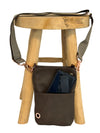 Heart Nappa brown