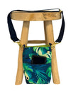 Heart Jungle Green Brass