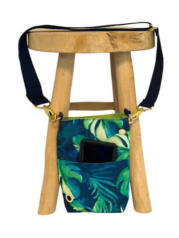 Heart Jungle Green Brass