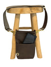 Heart Nappa brown