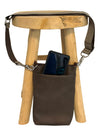 Heart Nappa brown