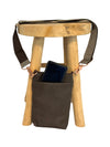 Heart Nappa brown