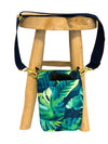 Heart Jungle Green Brass