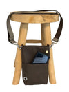 Heart Nappa brown