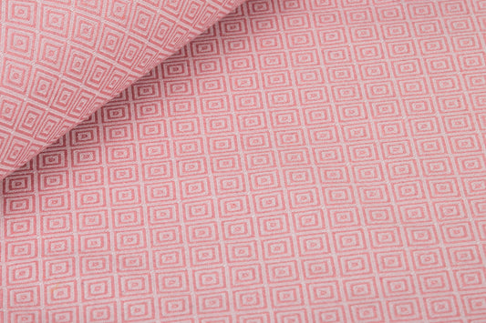 Einlage Webstoff Square rose