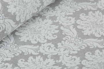 Einlage Webstoff Barock  light grey