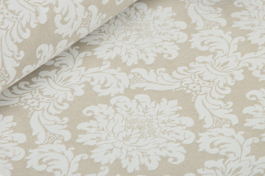 Einlage Webstoff Barock beige