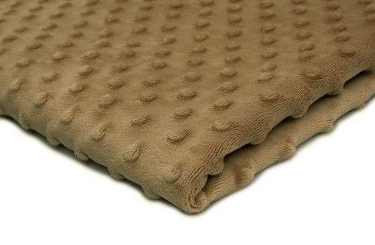 Einlage Minky Dots Camel