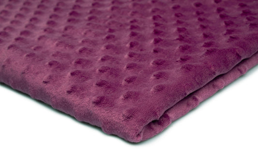 Einlage Minky Dots Plum