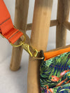 Heart Jungle Orange Brass