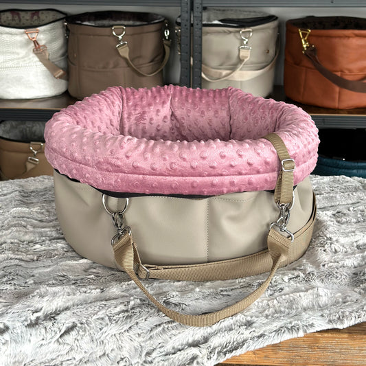 Herzstück Traveller Minky Rose Stepp S/M