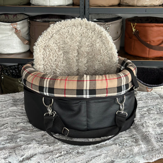 Herzstück Traveller Nova Check black S/M