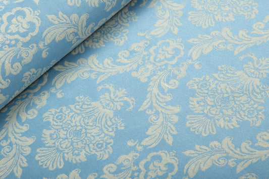 Einlage Webstoff Barock blue