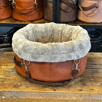 Herzstück Nappa Cognac M