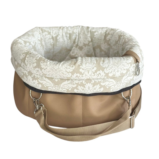 Herzstück Traveller Nappa beige Deluxe M